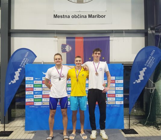 Taj Zupančič nova legenda trboveljskega plavanja