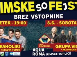 Rimske so fejst tudi letos