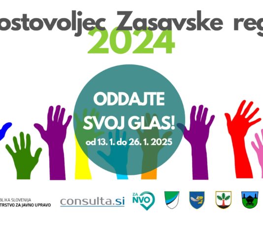Tudi letos glasujmo za zasavske prostovoljce!