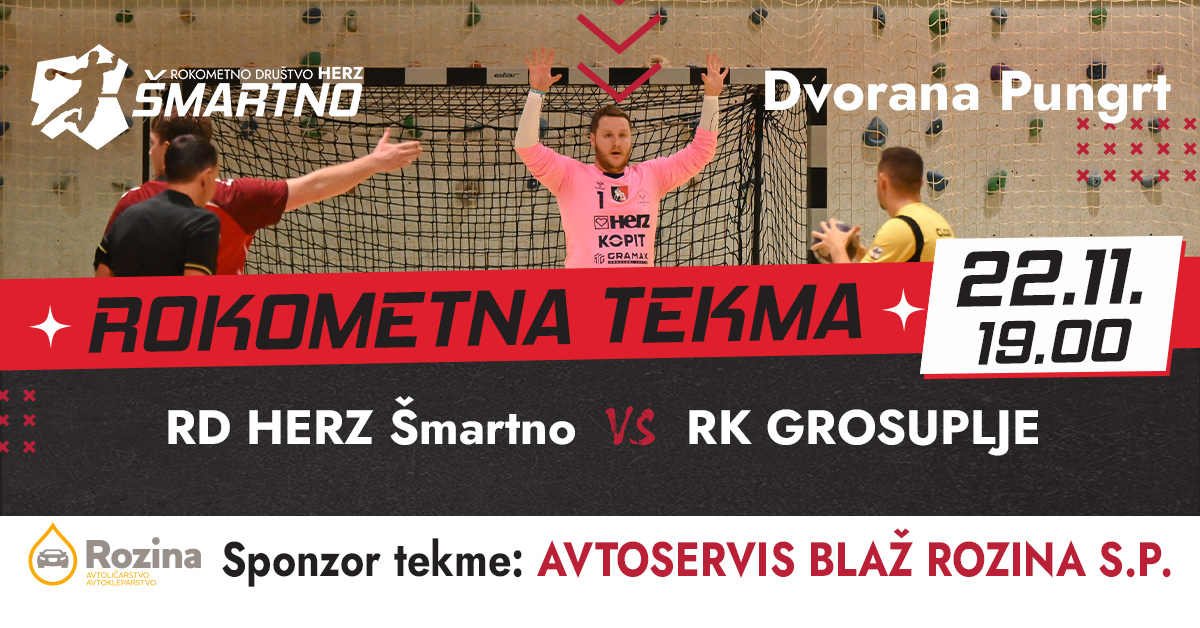 RD Herz Šmartno spet igra doma