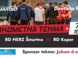 Šmartno: Danes nova domača rokometna tekma