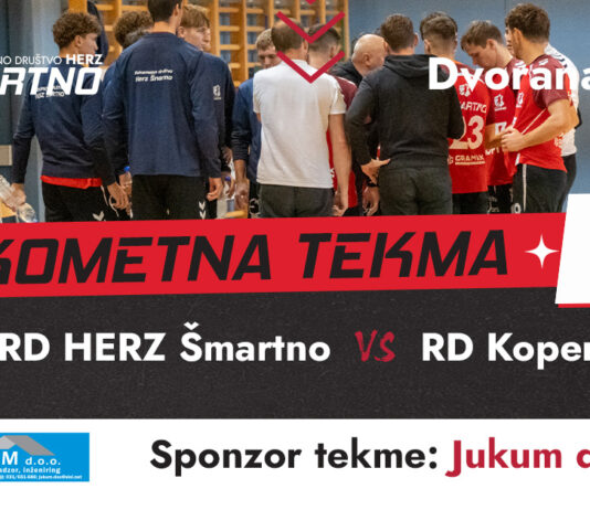 Šmartno: Danes nova domača rokometna tekma