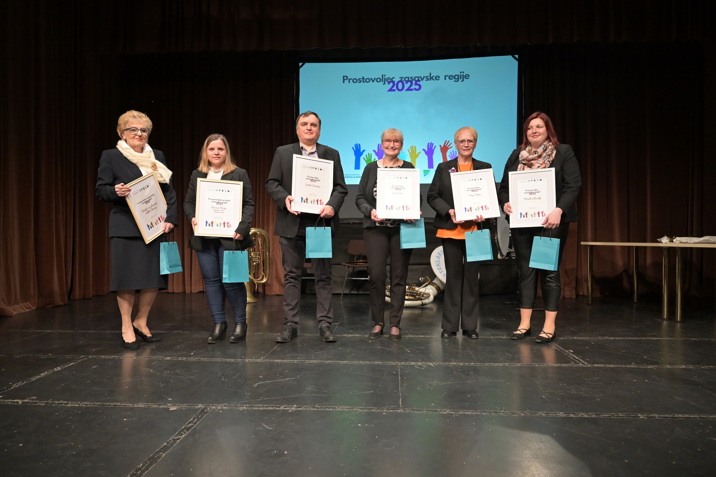Razglasili prejemnike nazivov Prostovoljec Zasavske regije 2025