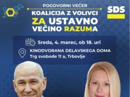 Janez Janša v predvolilni kampanji ni pozabil na Zasavje