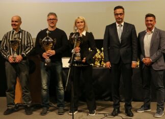 KARATE KLUB TRBOVLJE MED NAJVIDNEJŠIMI PREJEMNIKI PRIZNANJ NA PRIREDITVI NAJ KARATEIST 2025