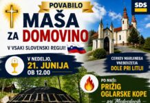 Za Slovenijo, njeno prihodnost, blaginjo, enotnost in mir