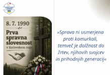 8. JULIJ 1990 – KOČEVSKI ROG: BREZ RESNICE NI SPRAVE