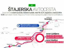 Zaprta štajerska avtocesta
