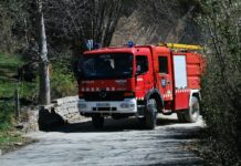V Hrastniku zagorel kombajn