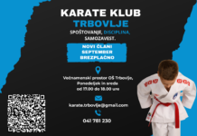 Karate klub Trbovlje vabi v svoje vrste