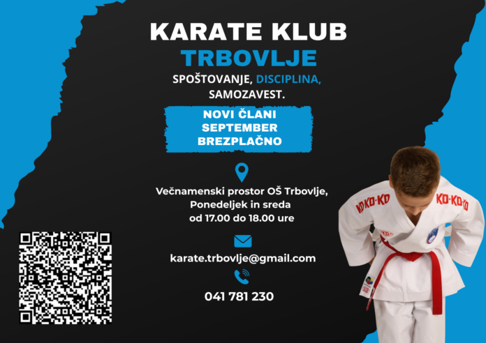 KARATE KLUB TRBOVLJE - ZAČETNI TEČAJ KARATEJA - Plakat 26-27