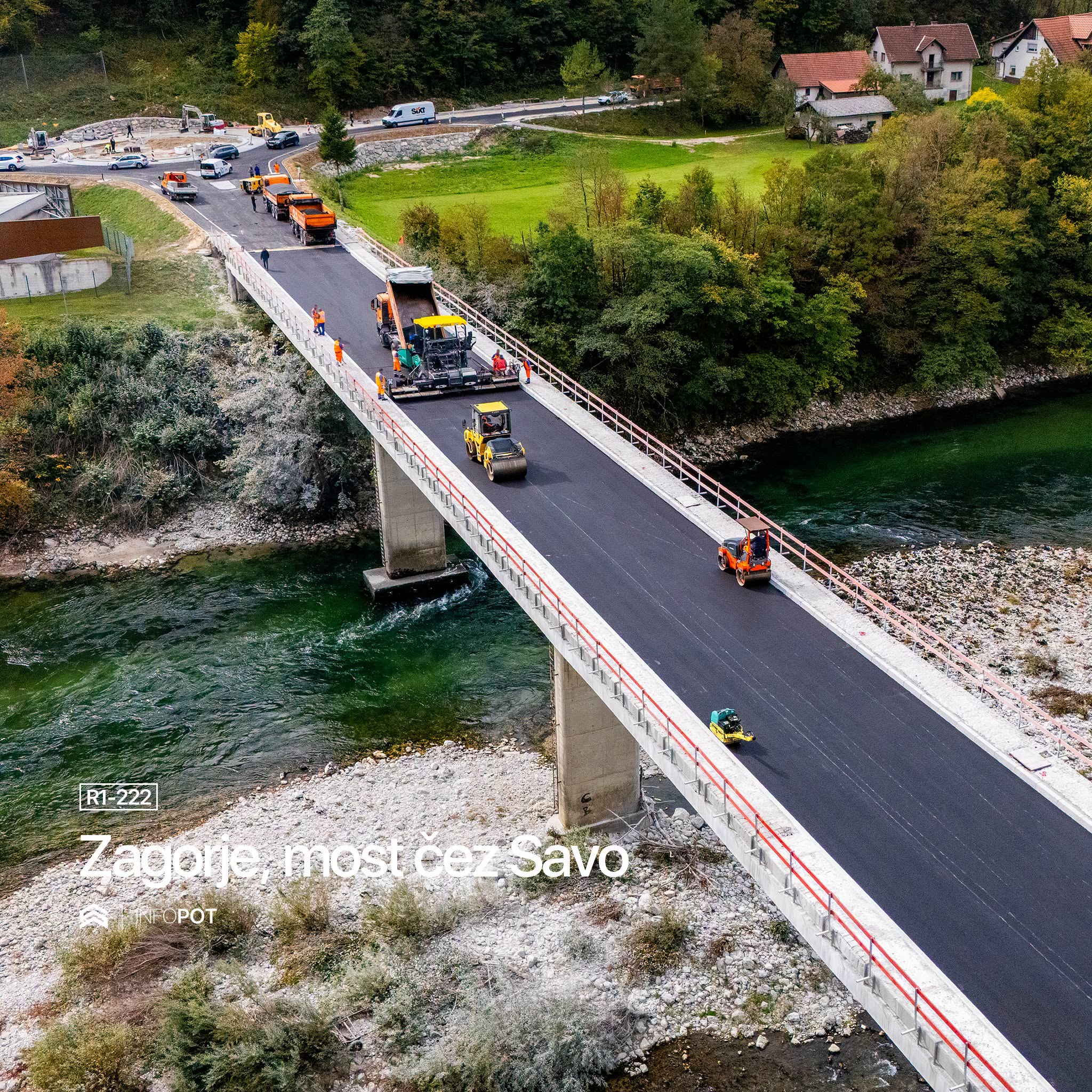 Jutri most čez Savo ponovno odprt!