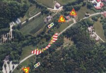 Trbovlje: Tudi med prazniki promet proti pokopališču izmenično enosmeren